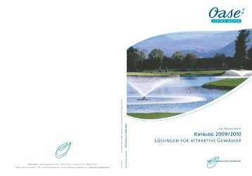 Oase Lake Management Katalog