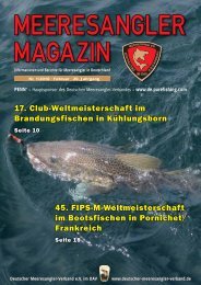 me ere s angler me er es angler - Deutscher Meeresangler Verband