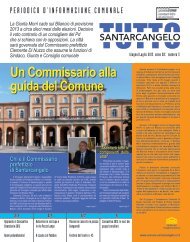 Un Commissario alla guida del Comune