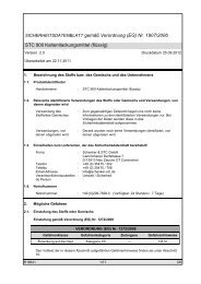 Sicherheitsdatenblatt DE - Schenker & STC Online Shop