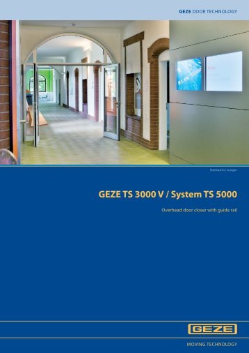 GEZE TS 3000 V / System TS 5000 - Safelincs