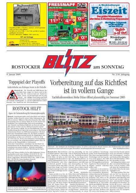 Vorbereitung auf das Richtfest ist in vollem Gange