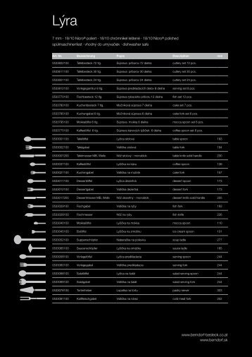 www.berndorf-besteck.co.at www.berndorf.sk 7 mm · 18/10 Nicro ...