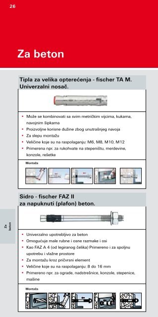 Mini katalog FISCHER proizvoda u .pdf formatu - Lyctum