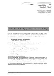 Merkblatt Baubewilligungsverfahren [PDF, 51.0 KB] - Gemeinde Wängi