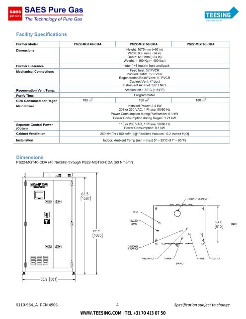 Saes PS22 MGT Spec T