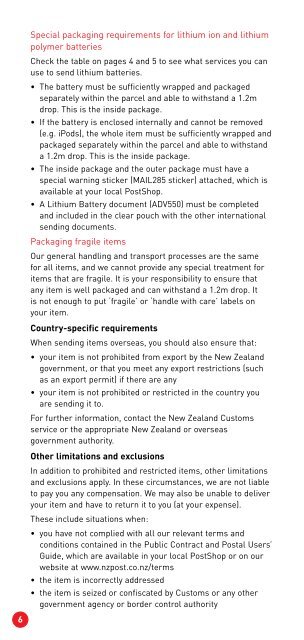 Making sure you're covered - New Zealand Post