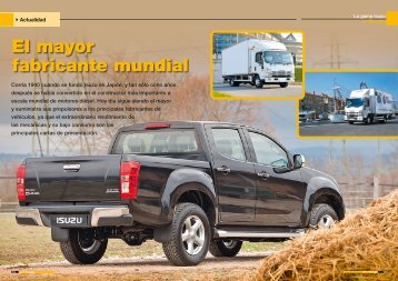 El mayor fabricante mundial - Isuzu