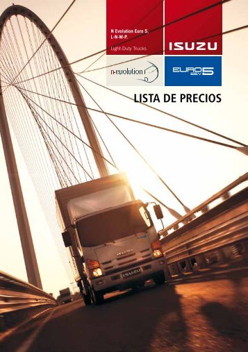 LISTA DE PRECIOS - Isuzu