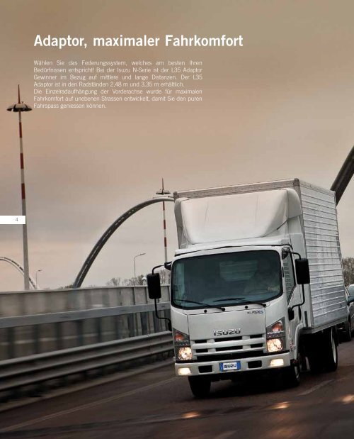 N Evolution Euro 5. Adaptor. Light-Duty Trucks - Isuzu