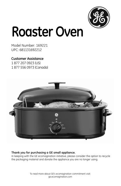 Ge on sale roaster oven