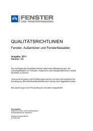 QUALITÄTSRICHTLINIEN - Gaulhofer