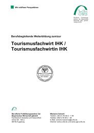 Tourismusfachwirt IHK / Tourismusfachwirtin IHK