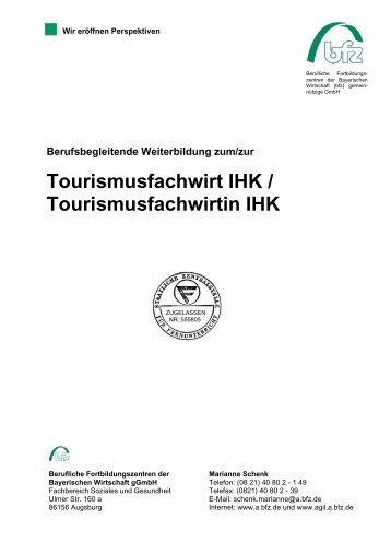 Tourismusfachwirt IHK / Tourismusfachwirtin IHK