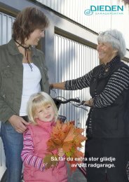 Så får du extra stor glädje av ditt radgarage. - Garageportexperten