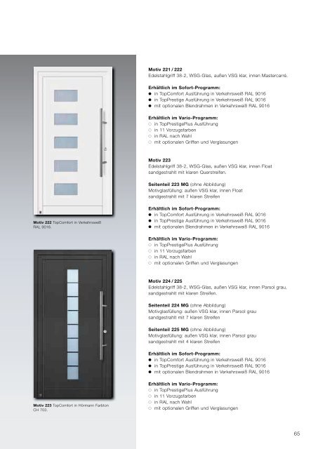 Katalog Aluminium-Haustüren - Hörmann KG