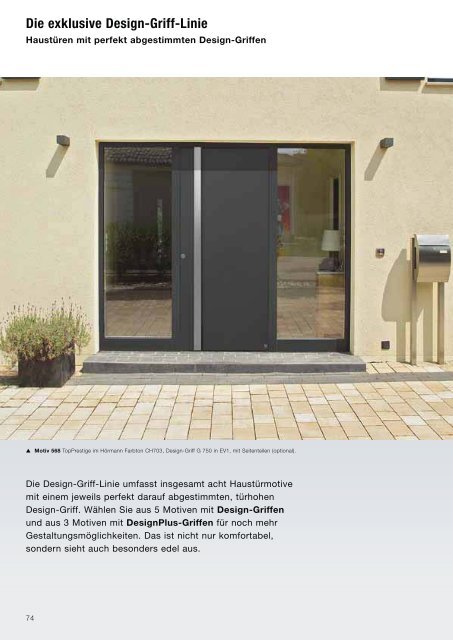 Katalog Aluminium-Haustüren - Hörmann KG