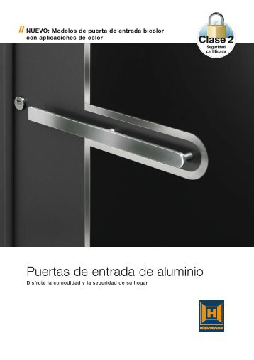 Puertas de entrada de aluminio - Hormann.es