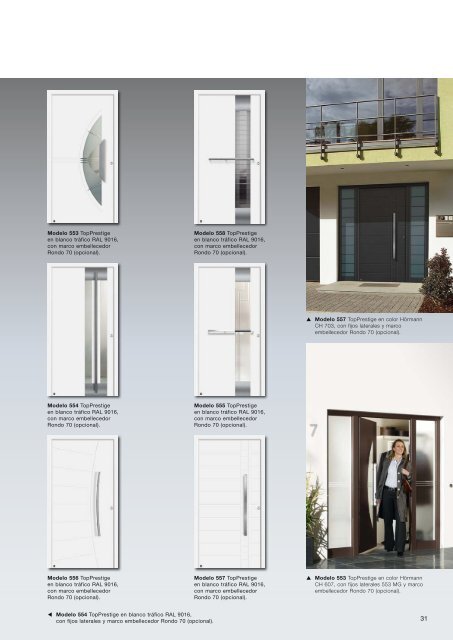 Puertas de entrada de aluminio - Hormann.es