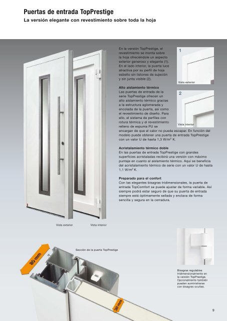 Puertas de entrada de aluminio - Hormann.es