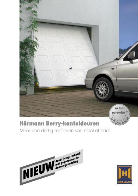 HÃ¶rmann Berry-kanteldeuren - Van Dam Garagedeuren