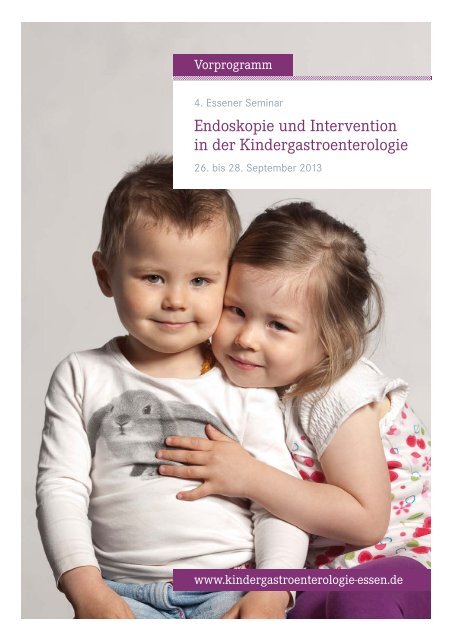 Endoskopie und Intervention in der Kindergastroenterologie