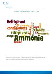 Ammonia Refrigerant Market (2014 – 2020)