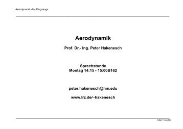 Kapitel 1: Einleitung - Prof. Dr.-Ing. Peter R. Hakenesch