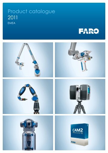 Product catalogue 2011 Product catalogue 2011 - Faro