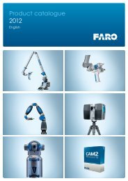 FARO Gage product catalog