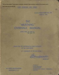 RAAF Publication 779 Mustang Overhaul Manual - AVIA