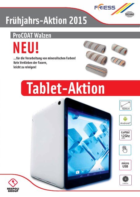 Fries Tablet Aktion