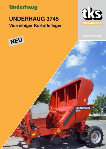 Underhaug 3745 Vierreihiger Kartoffelleger - TKS AS