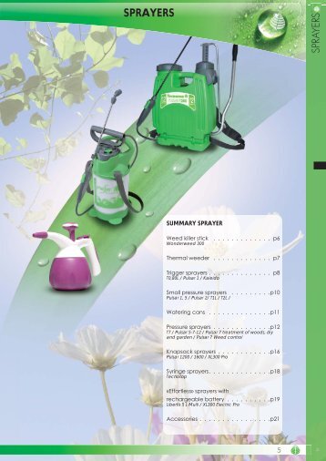 pressure sprayers - Tecnoma