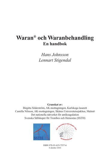 WaranÂ® och Waranbehandling - Takeda