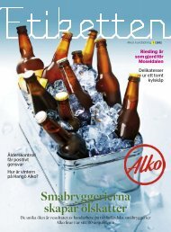 Etiketten 1/2012 - Alko