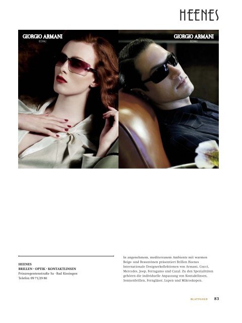 Blatt Gold - Ausgabe 06/2006