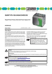 Data Sheet DB  EN QUINT-PS-100-240AC/24DC/20