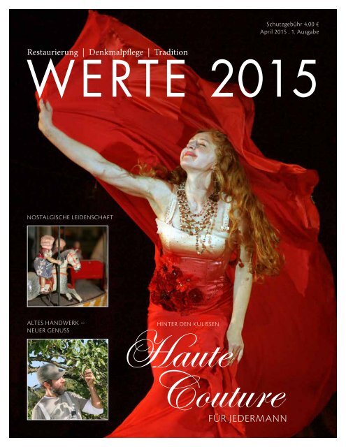 Magazin WERTE 2015 - 1. Ausgabe - Leseprobe