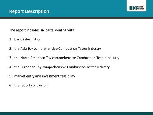 Tester Industry 2015 Market Research Report