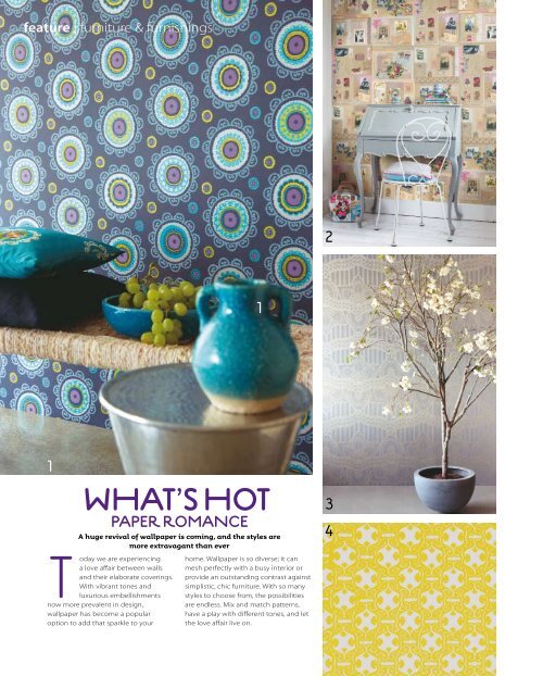 Luxury Home Design February 2012 Leaf Wallpaper - Jocelyn Warner