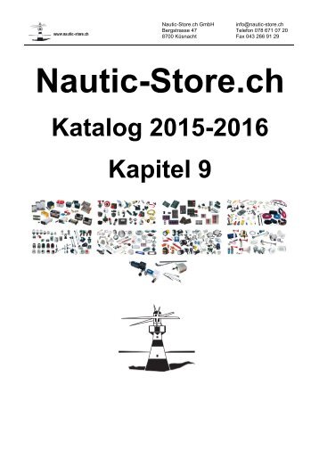 Nautic-Store.ch Bootszubehör Katalog Kapitel 9