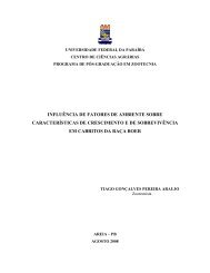 influÃªncia de fatores de ambiente - CCA/UFPb - Universidade ...