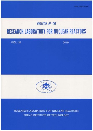 Untitled - Research Laboratory for Nuclear Reactors