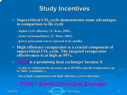 Thermal-Hydraulic Performance of Printed Circuit Heat Exchanger in ...