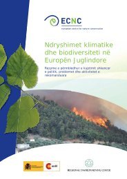 Ndryshimet klimatike dhe biodiversiteti nÃ« EuropÃ«n Juglindore - ECNC