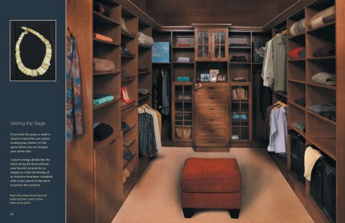 Closets Plus Brochure - Canyon Creek Cabinet Company