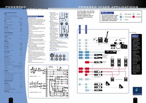 LIVE RANGE BROCHURE LIVE MIXING CONSOLES ... - Soundcraft