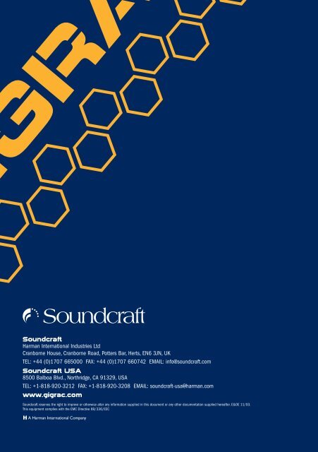 User Guide - Soundcraft