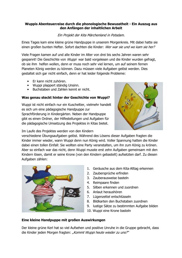 Wuppi Arbeitsblätter
 Wuppi Magazine